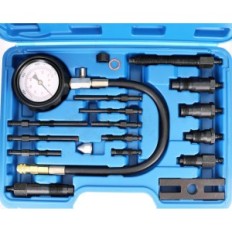 Pressure tester Diesel engine compression meter 17 elements