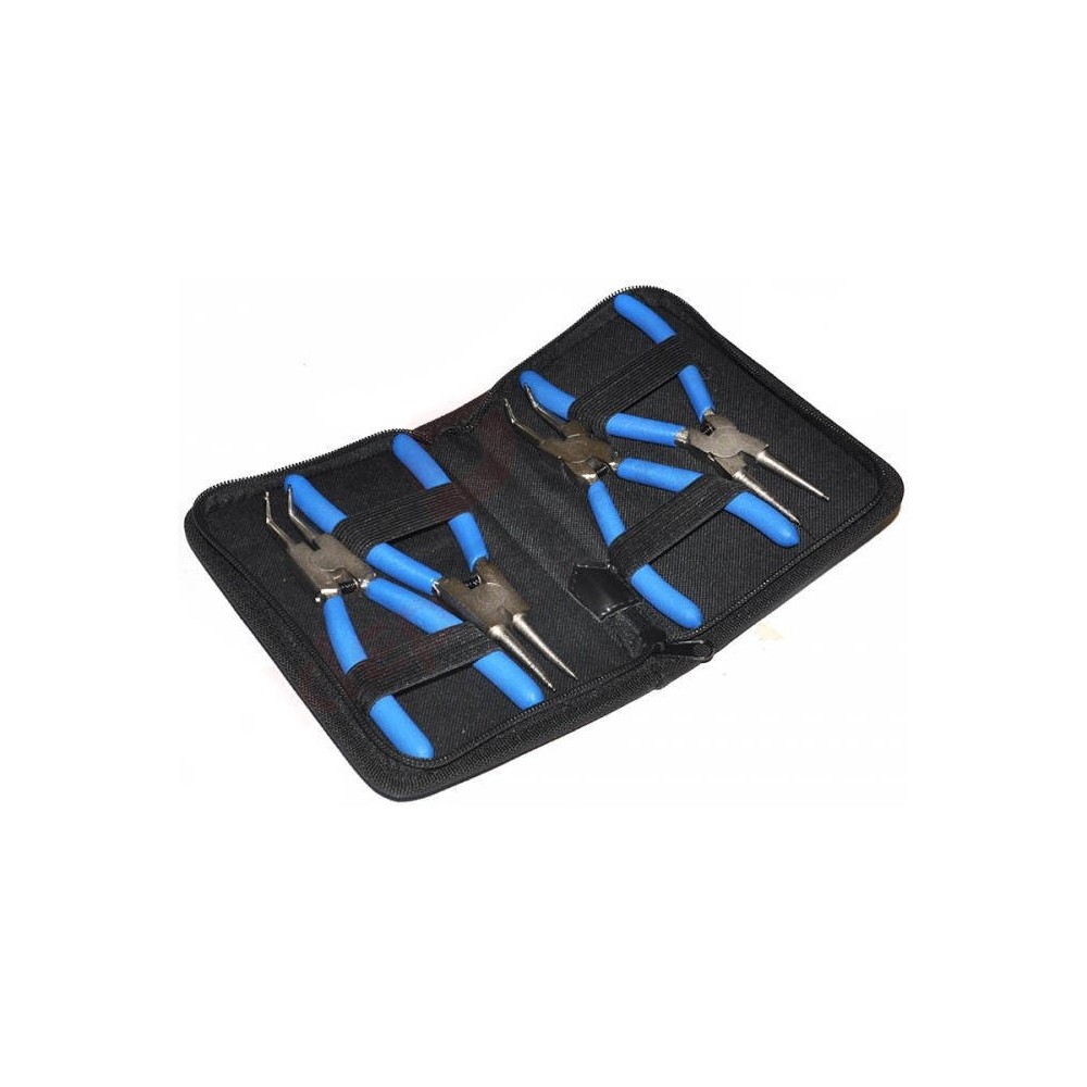 Segera 175mm ringtang 4 stks externe interne eenvoudige gebogen