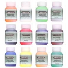 MIX-A 12X 30ML LAKTY 12 FARBY PRE AKRYLICKÉ AERSOGY TIMBERTECH