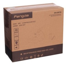 Fengda Cichy Modellering Kompressor til Airbrush + Aerografisk af Wężyk