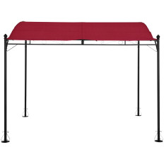 Garden Roofing Altana free-standing 2,6 x 3 x 2,5 m rosso