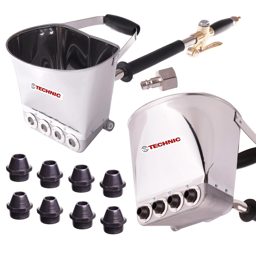 Gipsplaat voor mortars metalen spuitmonden