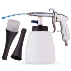 Washing gun for washing upholstery