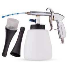 Washing gun for washing upholstery