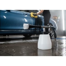 Washing gun for washing upholstery