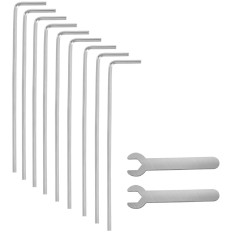 Abri de jardin tonnelle autoportante 2,6 x 3 x 2,5 m rouge