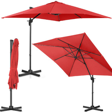 Parasol de jardin latéral...
