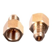 Reducción de hilo de 1/4 "en X 1 / 4SAE (7/16" UNF GZ) (para reducir el nitrógeno)