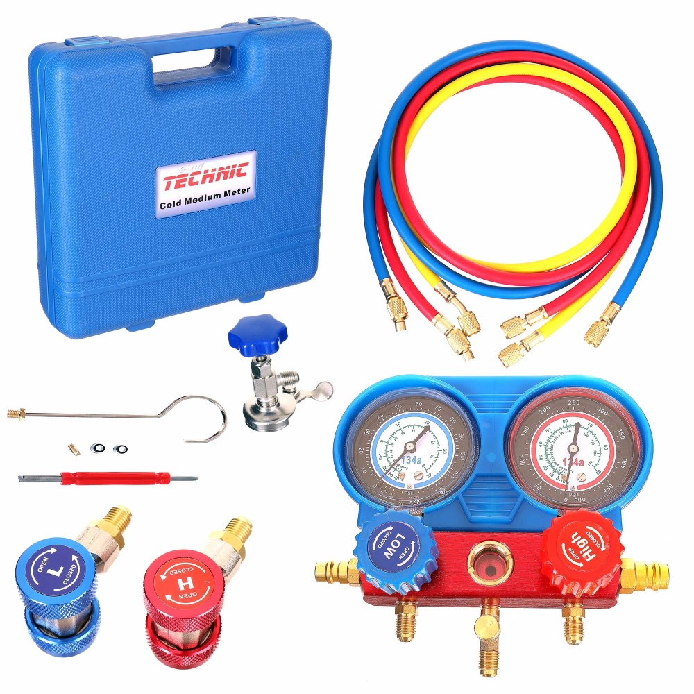 DN-G1119 Probador de aire acondicionado con velocidad. Factor de maleta R134A