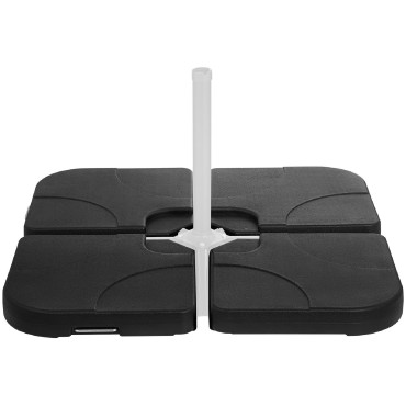 Base stand. Load to garden umbrella filled with water with sand 50 x 50 x 6 cm 4 pcs.