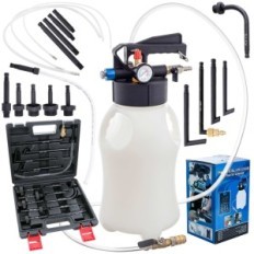 Oil replacement pump for automatic gearboxes. Filler chest