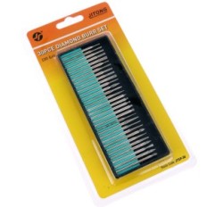 Diamond JC1906 milling cutters for mini grinder. Kit 30pcs.