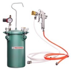 Maalimine Aggregaat 4L Paint Gun 2 pihustid