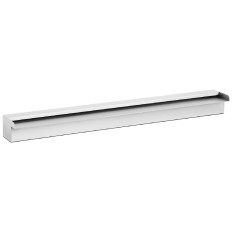 Cascate Cascata Cascata in acciaio inox per giardino stagno 90 cm