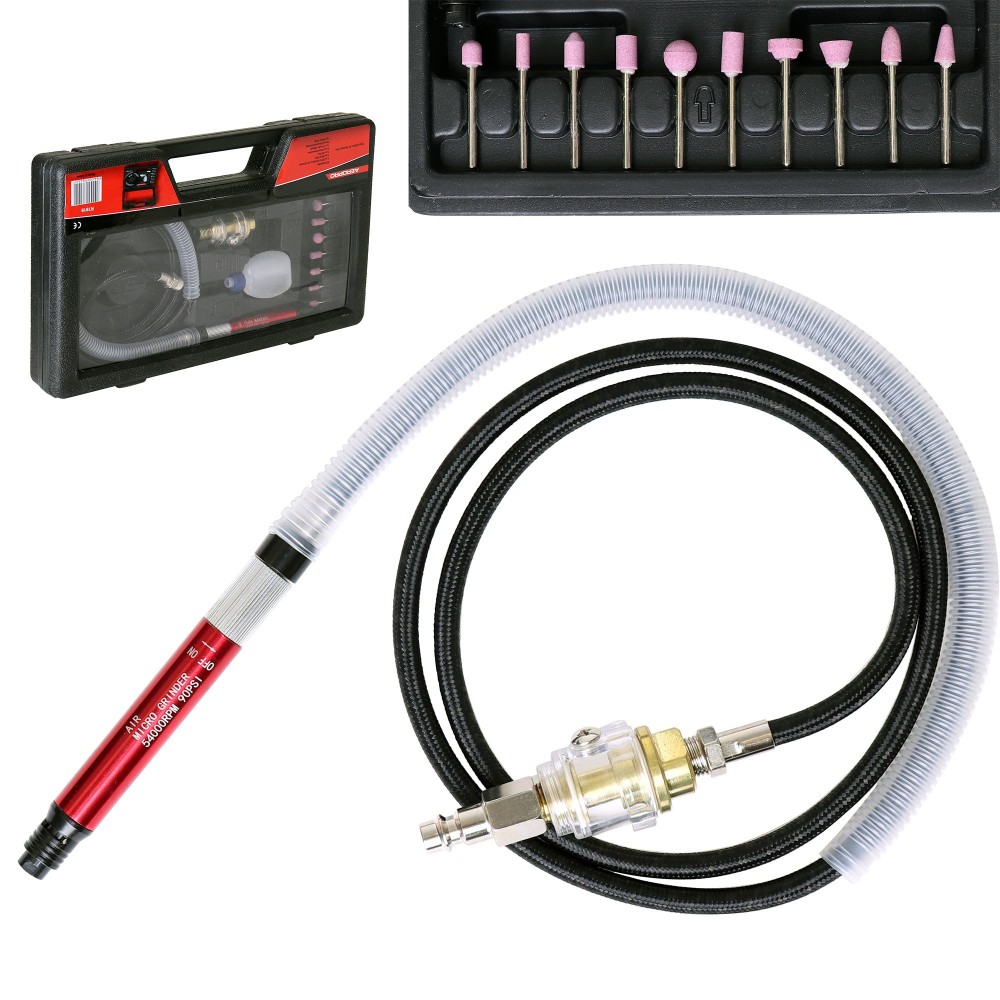 Mini Pneumaattinen Grinder Finger Bandrel Stones Aeroprode Noole