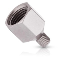 Vähennys 1/8 "X M5x0,5 Aerografin kompressori BD-A7 Mallinnuksen vähentäminen