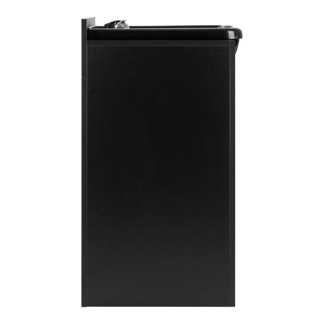 Σταθμός Κουρέα Gabbiano 5023 για Πλύσιμο Μαλλιών με Πλαστικό Μπολ σε Μαύρο — προβολή από πλάι