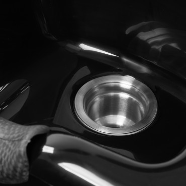 Gabbiano barberstation för hårtvätt 5023 — närbild av sits
