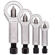 Leikkurit DN-D1012 4 kappaletta vaurioituneille muttereille 9-27mm