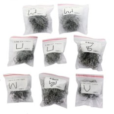 Conjunto de grapas DN-F1340 800 piezas (8 tipos) para soldadura de plástico