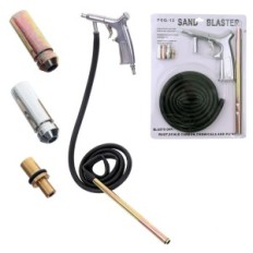 Sandstralen Gun 4x Nozzle met Slangschuurpapier Set