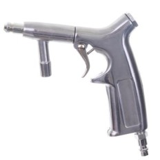 Sandblasting Gun 4x dyse med slange rør sandpapir sett