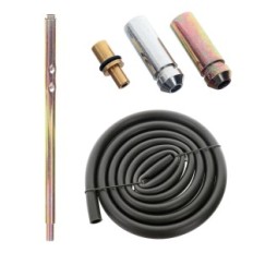 Pistolet de sauteuse 4x Buse avec tube de tuyau de papier Sata Set