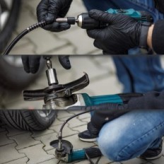 Polishing Set Mini Pollerka 24 el KIT szűrők Futra Pada szivacsok