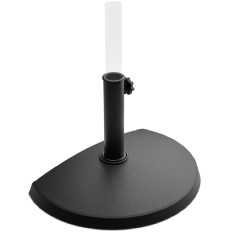 Base. Stand. Carregar para guarda-chuva de jardim semi-circular