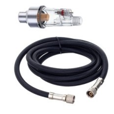 Mini modellazione del compressore per il set completo di filtro del filtro del serpente aerografo