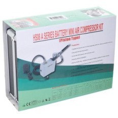 Aerograph-Kompressor-Aperographen Mini-Farben eingestellt