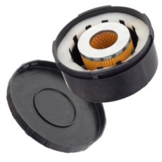 Collu gaisa filtrs CS-1 (2) HEPA 1 "ieplūdes plastmasas korpuss