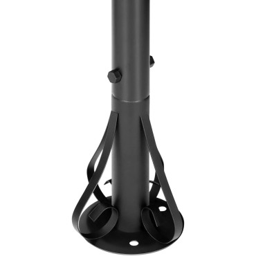 Κήπος Pavilion Górana Σκηνή διπλωμένο γύρο με τοίχους. 3,5 m καφέ