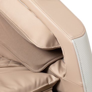 Fauteuil de massage Sakura Prime 101 blanc — gros plan accoudoir
