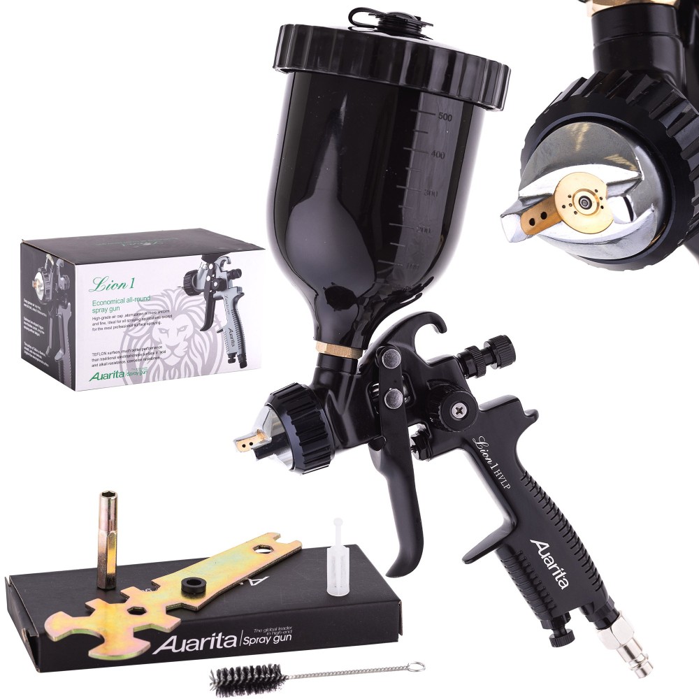 Pistolet de peinture de 2,0 mm Lion 1 HVLP AUARITA