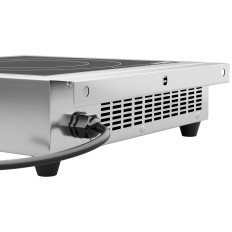 Virimo plokštė. Nešiojamas 1 šildymo laukas. Treč 28 cm LCD 3500 W