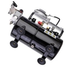 Compresor AS-186 Fengda original Cilindro 3L + AEROGRAWAW wężyk Cepillo Pincel