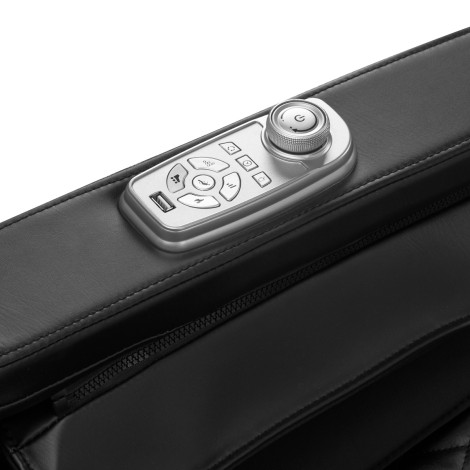 Sakura Prime 101 silla de masaje negra — detalle de los controles