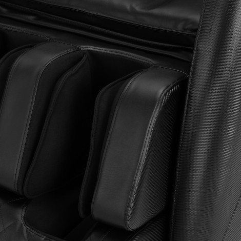 Poltrona da massaggio Sakura Prime 101 nera — primo piano della seduta