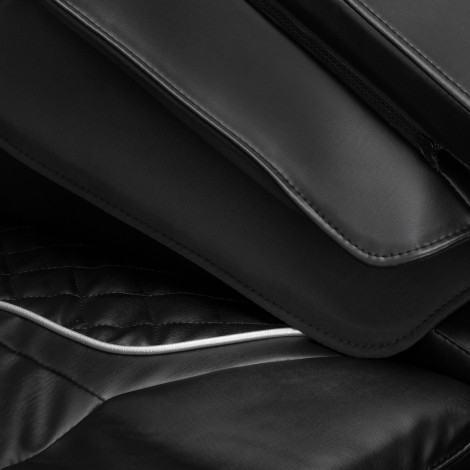 Sakura Prime 101 massagestoel zwart — detail zitvlak