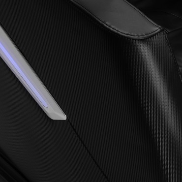 Sakura Prime 101 massage chair black — close-up of the armrest