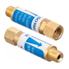 Teragulert oksygen sikring 1/4? 15 bar maks