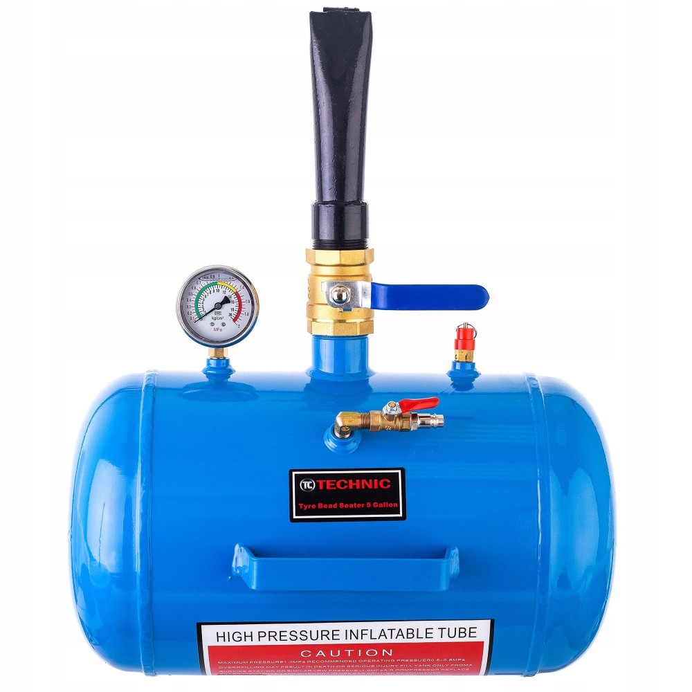 Inflator voor schokkende pompende wielen bandenspanning tank 20l