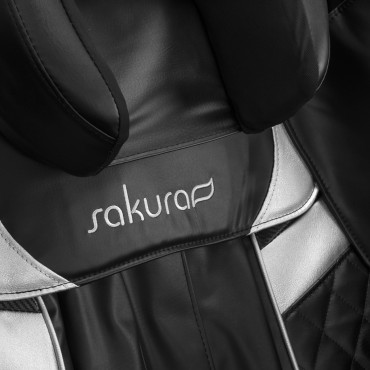 Sakura Prime 101 massagestoel zwart — detail rugleuning