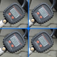 Pistolt Sty208 (86003) pour pompage de roues avec une jauge de pression numérique