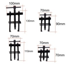 Kit sty2346 4pcs. Dwurma avec une serrure