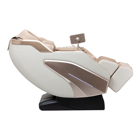 Sakura Prime 108 massagestoel wit — zijaanzicht