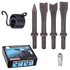 Pneumatische Hammerschlag-Set von Grotten-Meißelkarten Sechsecker