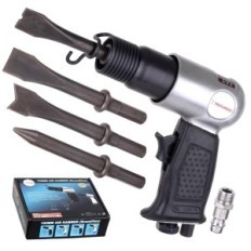 Pnevmatski kladivni komplet Grottoes Chisel Charts Hexagonal