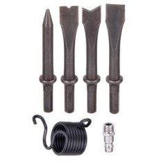 Pneumatic Hammer Pro Impactor Chisel 4 Grotto Hexagonal Fixação